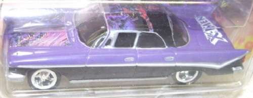 Johnny Lightning Diecast Model Car Marvel Chrysler C 300 C300 1955 X-Men X men 1/64 scale new in pac