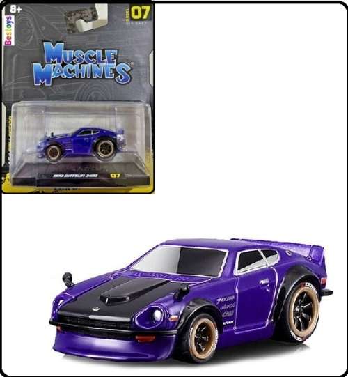 Maisto Muscle Machines Diecast Model Car Datsun 240 Z 240Z 1972 1/64 scale