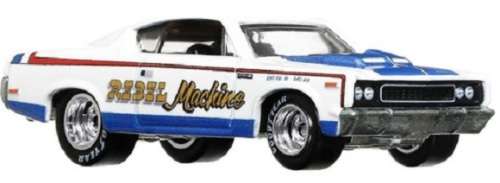 Hotwheels Hot Wheels Diecast Model Car Culture Team Transport AMC Rebel Machine + Wide Open Car Tran