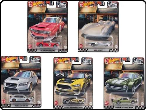 Hotwheels Hot Wheels Diecast Model Car Boulevard Aero Sculpt 1/64 scale
