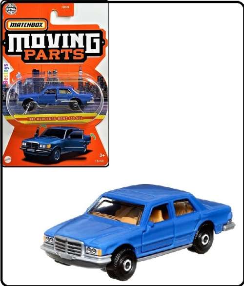 Matchbox Moving Parts Mercedes Benz 450 SEL 450SEL 1980