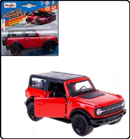 Maisto Diecast Model Car Power Racer Ford Bronco 1/40 scale