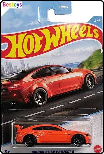 Hot Wheels Set Luxury Sedans Cadillac Porsche Tesla Jaguar Lamborghini