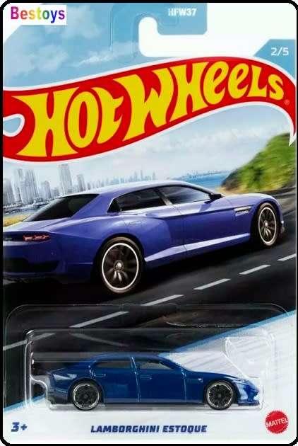 Hot Wheels Set Luxury Sedans Cadillac Porsche Tesla Jaguar Lamborghini