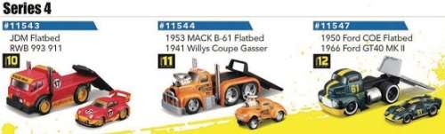 Maisto Muscle Machines Diecast Model Car Transport Ford COE Flatbed Truck 1950 + Ford GT 40 Mk2 1966