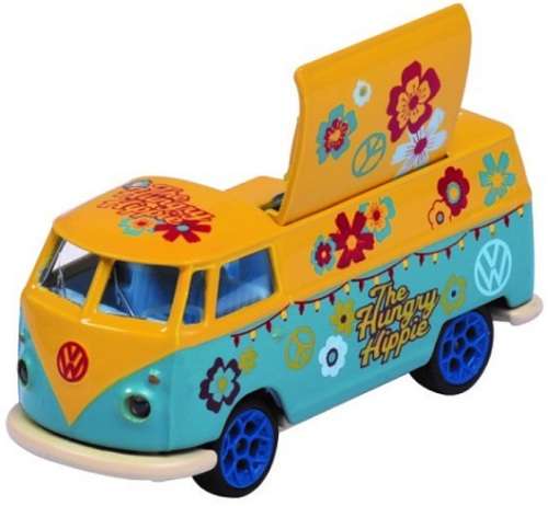 Majorette Diecast Model Car Originals VW Volkswagen Kombi T 1 T1 Food truck `Hungry Hippie` + Collec