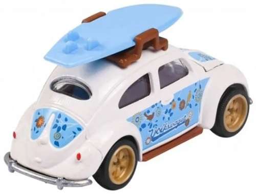 Majorette Diecast Model Car Originals VW Volkswagen Beetle + Surfboard 1/64 scale new in pack