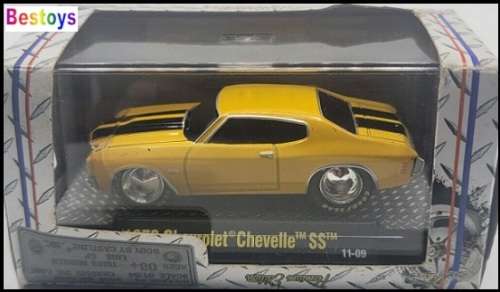 Castline M2 Diecast Model Car Ground Pounders Chevy Chevrolet Chevelle SS 1970 1/64 scale new in pac