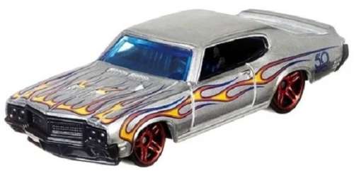 Hotwheels Hot Wheels Diecast Model Car ZAMAC 2018 50th Anniv Buick GSX 1970 1/64 scale new in pack