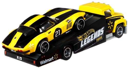 Hot Wheels Hotwheels Car Culture Team Transport Chevy Corvette Stingray + Carry On Walmart Exclusive