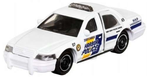 Matchbox Diecast Model Car Moving Parts Ford Crown Victoria 2006 Police 1/64 scale