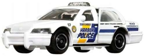 Matchbox Diecast Model Car Moving Parts Ford Crown Victoria 2006 Police 1/64 scale