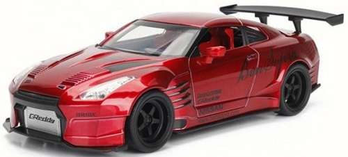 JADA Diecast Model Car 98569 Japan JDM Tuners Nissan GT-R GTR R35 Ben Sopra 2009 1/24 scale
