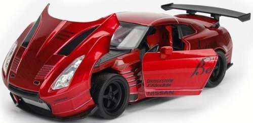 JADA Diecast Model Car 98569 Japan JDM Tuners Nissan GT-R GTR R35 Ben Sopra 2009 1/24 scale