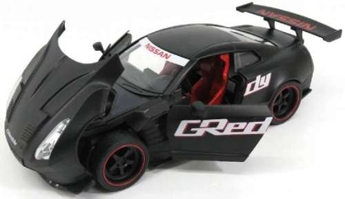 JADA Diecast Model Car 98569 Japan JDM Tuners Nissan GT-R GTR R35 Ben Sopra 2009 `GReddy` 1/24 scale
