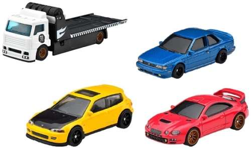 Hot Wheels Premium Set JDM Nissan Sentra Honda Civic EG Toyota Celica