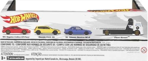 Hot Wheels Premium Set JDM Nissan Sentra Honda Civic EG Toyota Celica