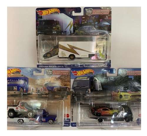 Hot Wheels Hotwheels Car Culture Team Transport Nissan Silvia S13 + Sakura Sprint Truck