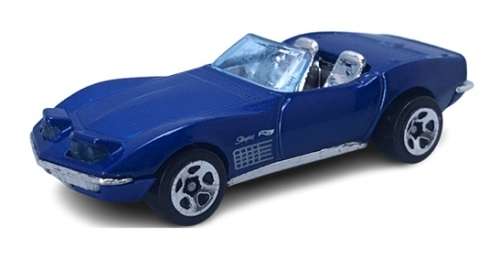 Hotwheels Hot Wheels Diecast Model Car 2023 132/250  Chevy Chevrolet Corvette Stingray Conv 1972 Roa