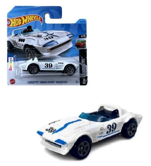 Hotwheels Hot Wheels Diecast Model Car 2023 14/250  Chevy Chevrolet Corvette Grand Sport Roadster 39