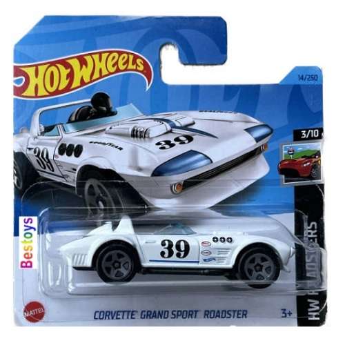 Hotwheels Hot Wheels Diecast Model Car 2023 14/250  Chevy Chevrolet Corvette Grand Sport Roadster 39