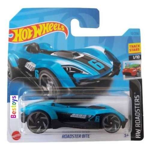 Hotwheels Hot Wheels Diecast Model Car 2023 12/250 Roadster Bite Roadsters