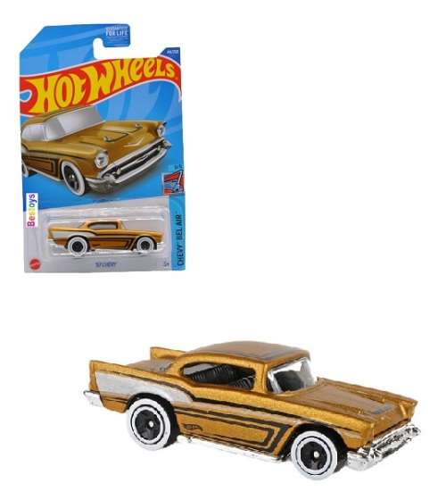 Hotwheels Hot Wheels Diecast Model Car 2022 44/250 Chevy Chevrolet 1957 Bel Air 1/64 scale new
