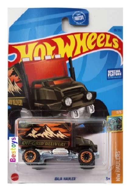 Hotwheels Hot Wheels Diecast Model Car 2022 33/250 Baja Hauler Haulers
