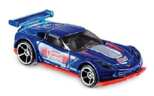 Hotwheels Hot Wheels Diecast Model Car 2018 152/365 Chevy Chevrolet Corvette C7 R `Summit` Speed Gra