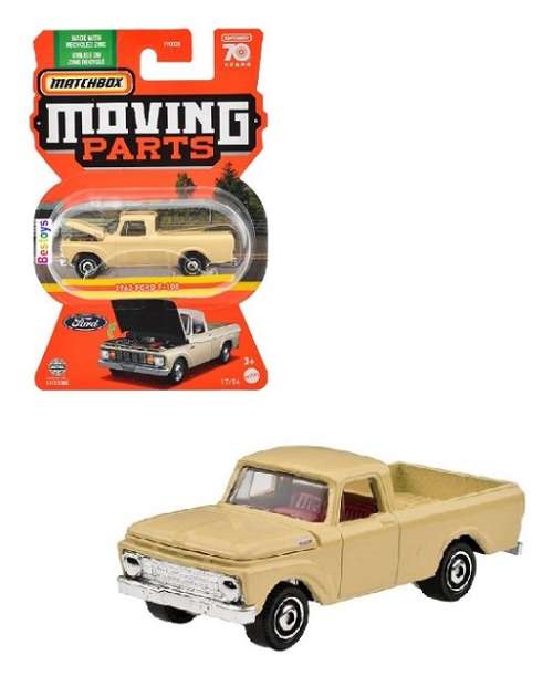 Matchbox Moving Parts 2023 Ford F 100 F100 Pickup 1963 70th Anniversary