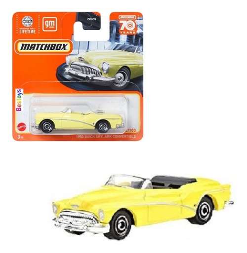 Matchbox Diecast Model Car 2023 32/100 Buick Skylark Convertible 1953 70th Anniv 1/64 scale
