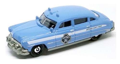 Matchbox Diecast Model Car 2019 57/100 Hudson Hornet 1951 Police Patrol Rescue 1/64 scale new in pac