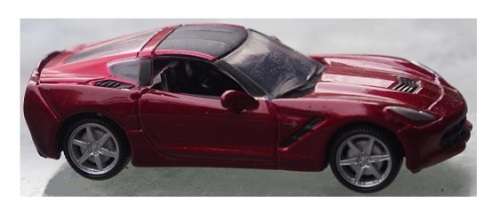 Burago Diecast Model Car Chevy Chevrolet Corvette Stingray 2014 1/64 scale new in pack