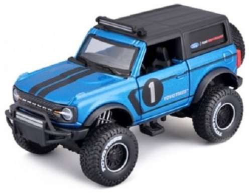 Maisto Diecast Model Car 4x4 Rebels Ford Bronco No 1 Offroad 1/36 scale