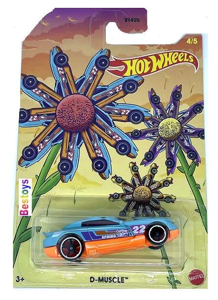 Hotwheels Hot Wheels Diecast Model Car Spring 2022 D Muscle No 22