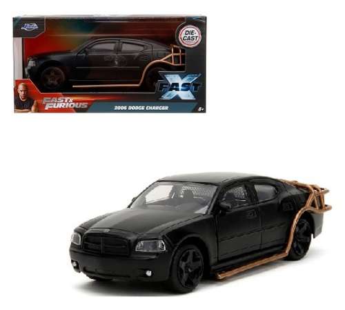 JADA Diecast Model Car 33374 Dodge Charger 2006 Heist Car Fast X Movie Film TV 1/32 scale new