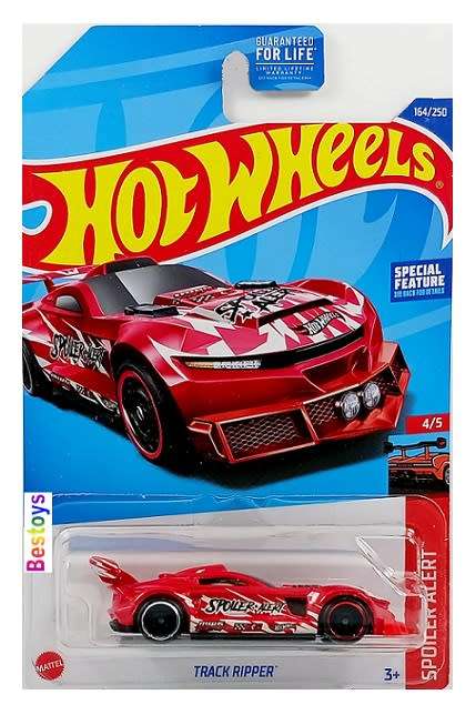 Hotwheels Hot Wheels Diecast Model Car 2022 164/250 Track Ripper Spoiler Alert 1/64 scale new