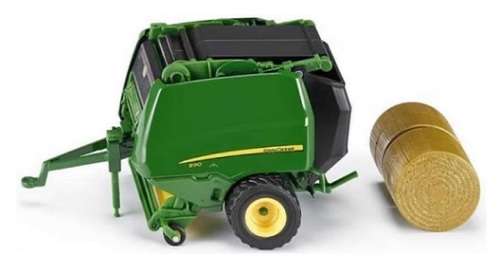 Siku Diecast Model 1665 John Deere Tractor and baler trailer Farm Agricultural 1/87 scale new in pac