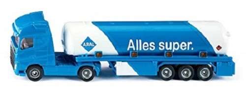 Siku Diecast Model 1626 MAN Truck and tanker trailer `Alles Super` +- 1/87 HO railway scale
