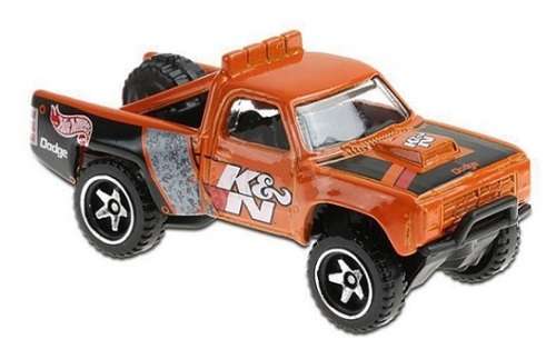 Hotwheels Hot Wheels Diecast Model Car 2020 128/250 Dodge D 100 D100 Pickup 1987 `K&N` Speed Graphic
