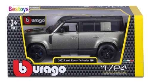 Burago 21101 Land Rover Defender 110 2022 1/24 scale