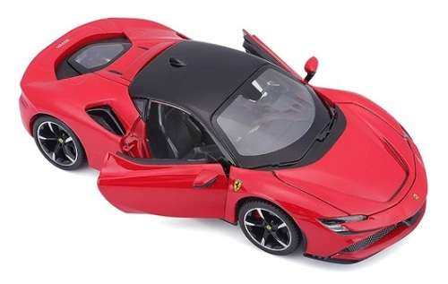Burago Diecast Model Car 26028 Ferrari SF 90 SF90 Stradale 1/24 scale