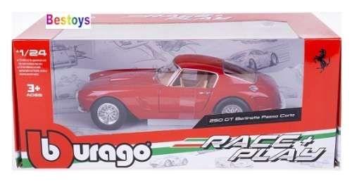 Burago 26025 Ferrari 250 GT Berlinetta Passo Corto 1/24 scale