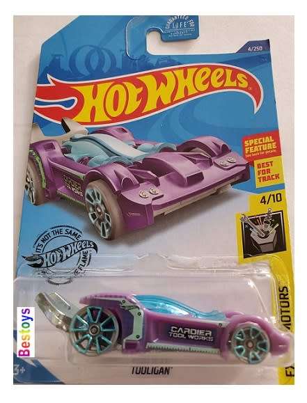 Hotwheels Hot Wheels Diecast Model Car 2020 4/250 Tooligan Experimotors new