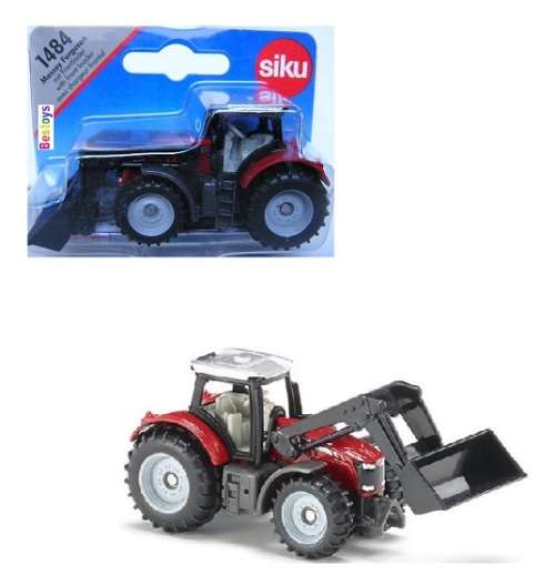 SIKU 1484 Massey Ferguson Tractor with frontloader Farm +- 1/64 scale