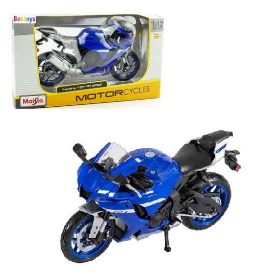 Maisto Diecast Model Motorcycle Bike Yamaha YZF R 1 YZF R1 2021 1/12 scale new in pack