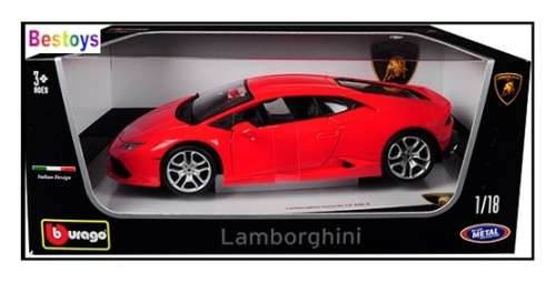 Bburago Diecast Model Car 11038 Lamborghini Huracan LP 610-4 , 1/18 scale , new in pack