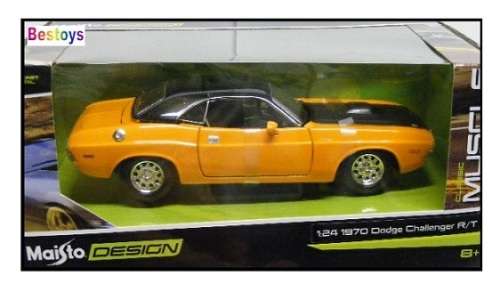 Maisto 32518 Design Muscle Dodge Challenger RT 1970 1/24 scale
