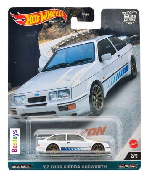 Hot Wheels Car Culture Set Canyon Warriors Volvo Ford Sierra BMW M5 Mercedes