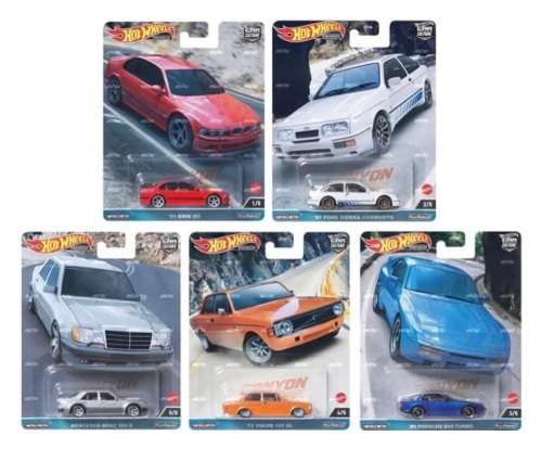 Hotwheels Hot Wheels Diecast Model Car Culture Canyon Warriors Mercedes Benz 500 E 500E 1/64 scale